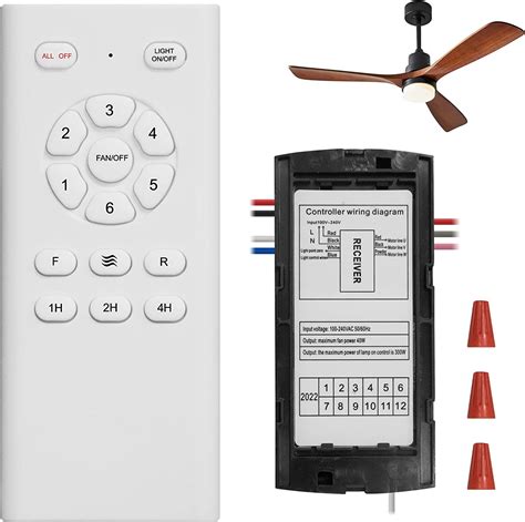 Universal Ceiling Fan Remote Control Kit, Ceiling Fan Remote kit with Reverse,6-Speed, Light Dimmer, Replacement for 52-in Obabala FanOther Ceiling Fan Light 4. . Amazon ceiling fan remote